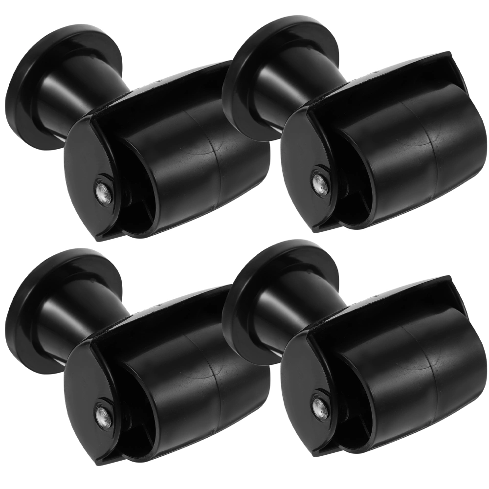 4pcs Adjustable Office Chair Wheels Anti-skid Caster Wheels Household Furniture Casters