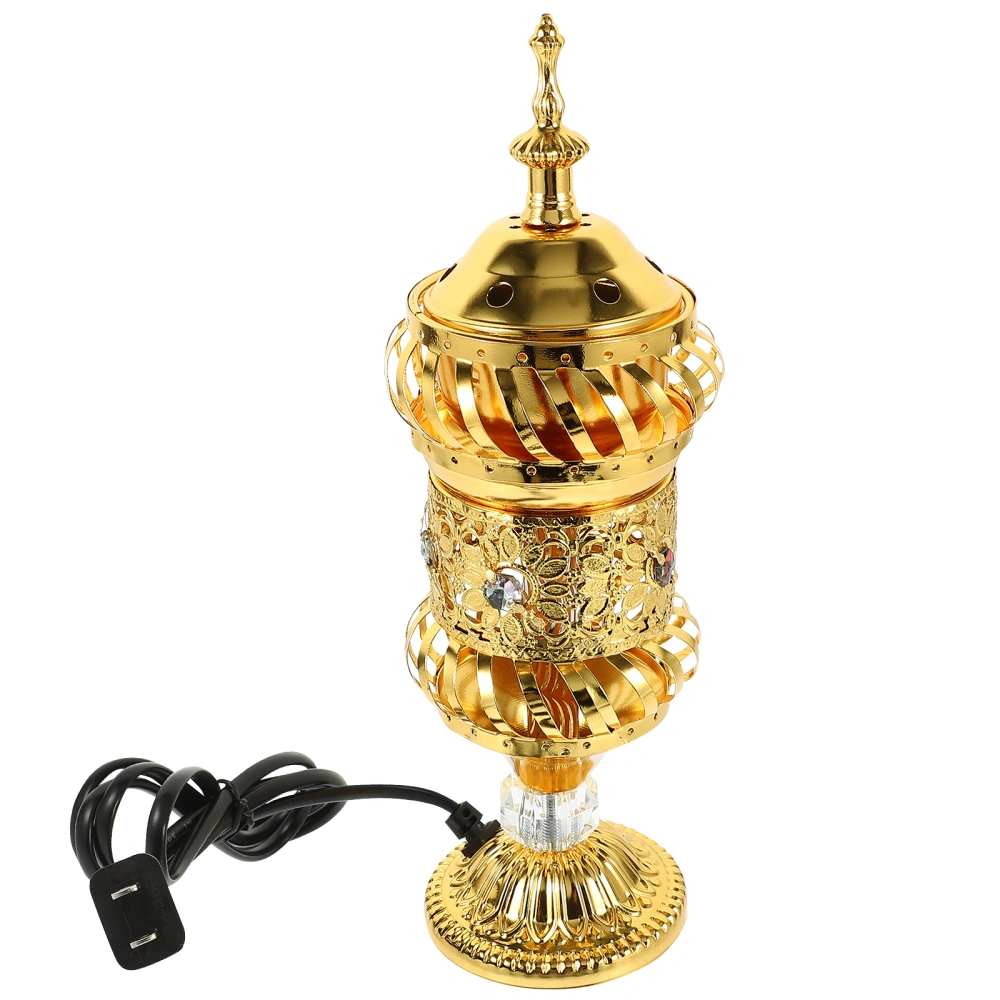 Electric Incense Burner Desktop Electric Censer Plug-in Incense Burner Table Centerpiece US Plug