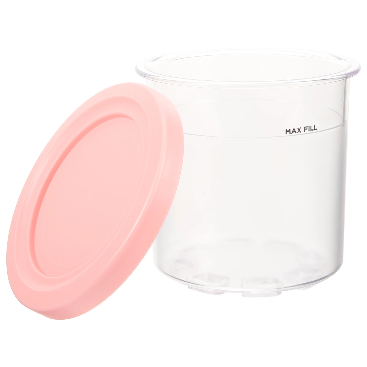 Ice Cream Container Food Storage Container Yogurt Bottle with Lid for Home Party