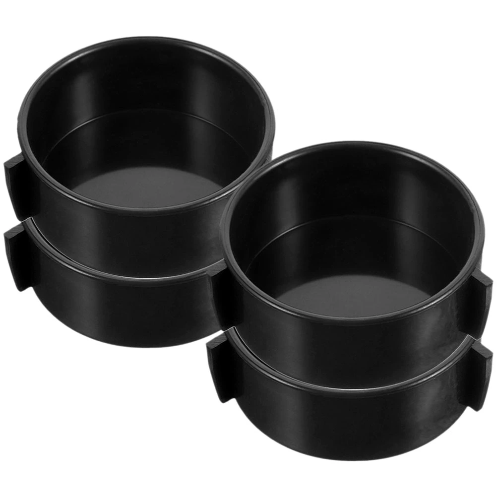 4pcs Terrarium Reptile Bowls Wear-resistant Water Dishes Water Bowls Reptile Food Holder