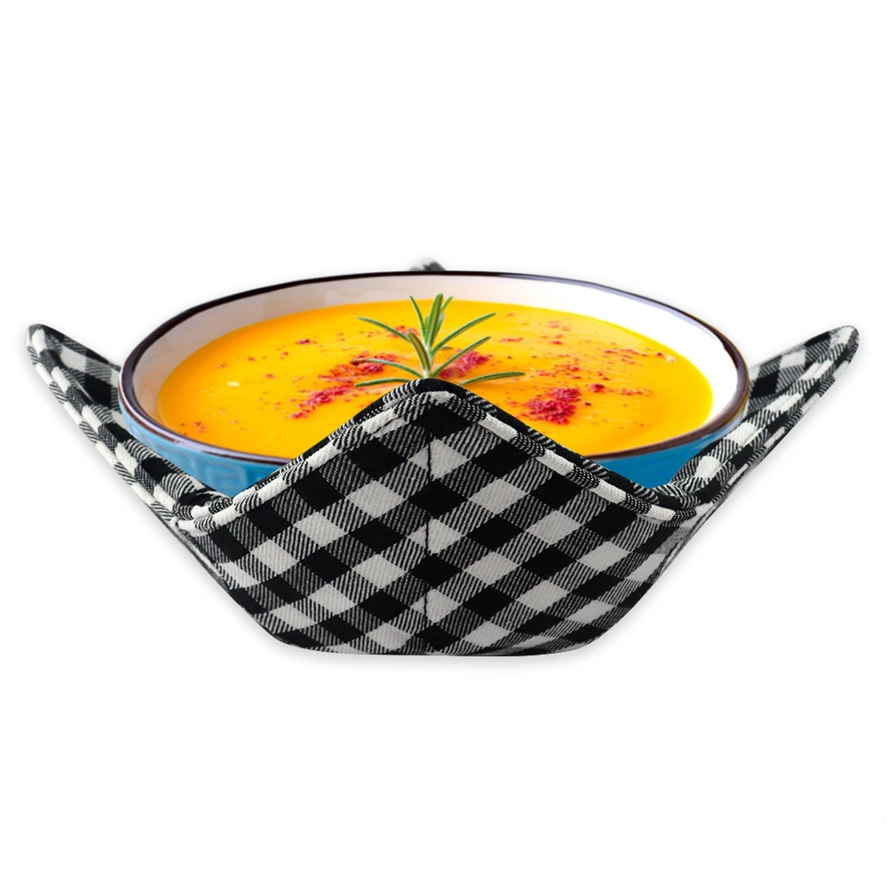 Polyester Soup Bowl Pad Microwave Bowl Holder Nonskid Microwave Bowl Holder