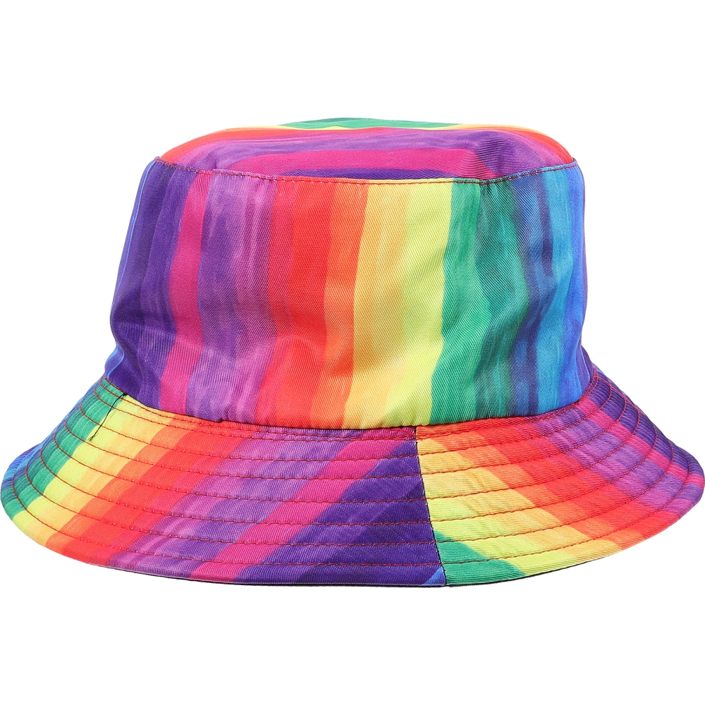 Bucket Hat Pride Parade Bucket Rainbow Hat Costume Party Bucket Hat Cosplay Hat