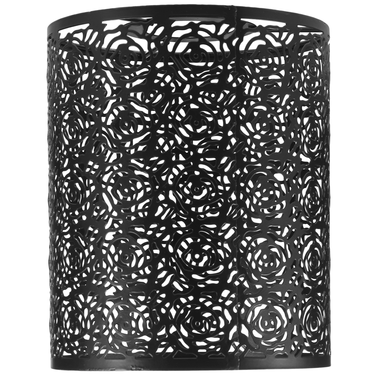 Hollow Out Lamp Shade Flower Carving Lampshade Ceiling Lamp Cover Metal Light Shade Pendant