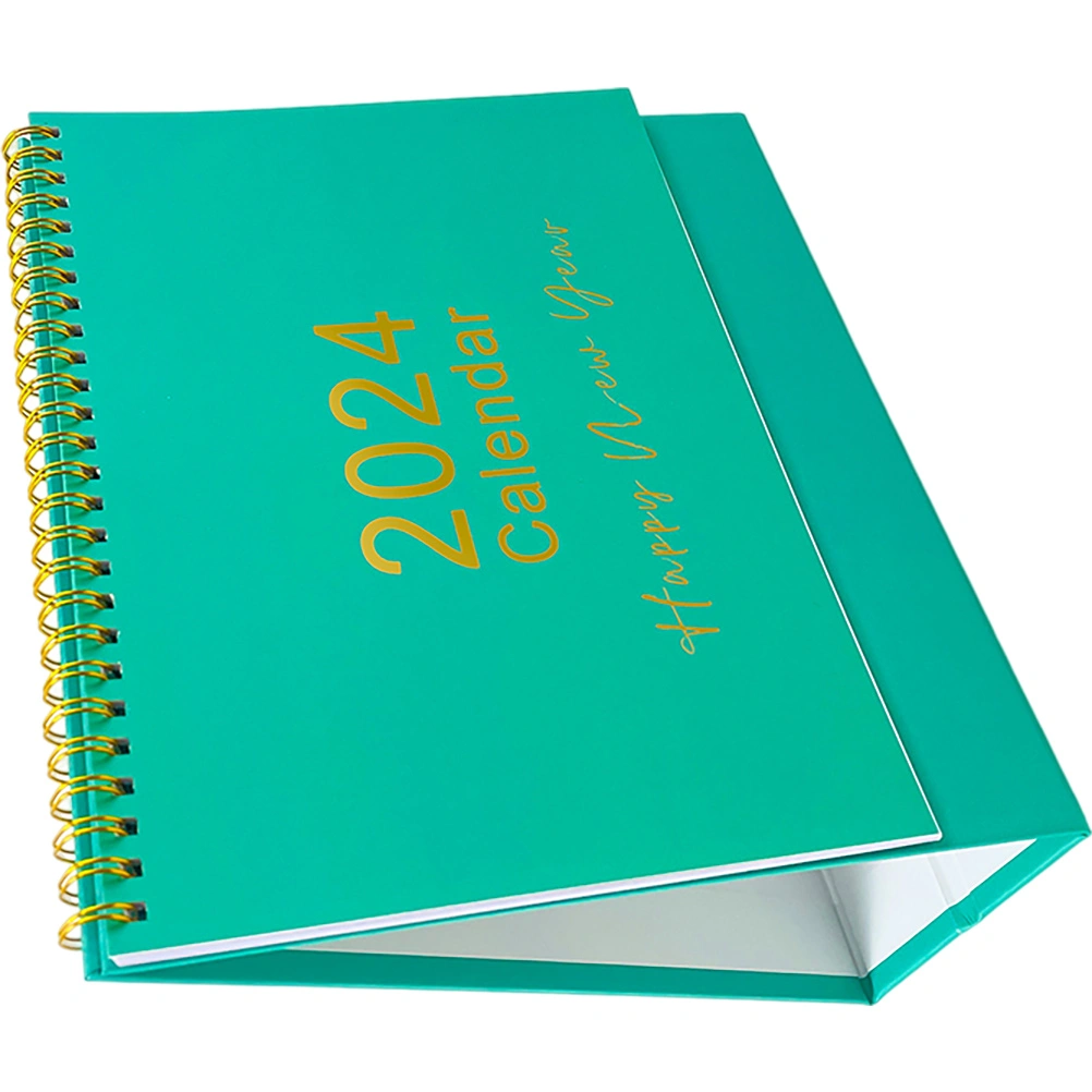 Full Year Calendar Small Desk Calendar Standing Calendar Desk Calendar for Recording Events