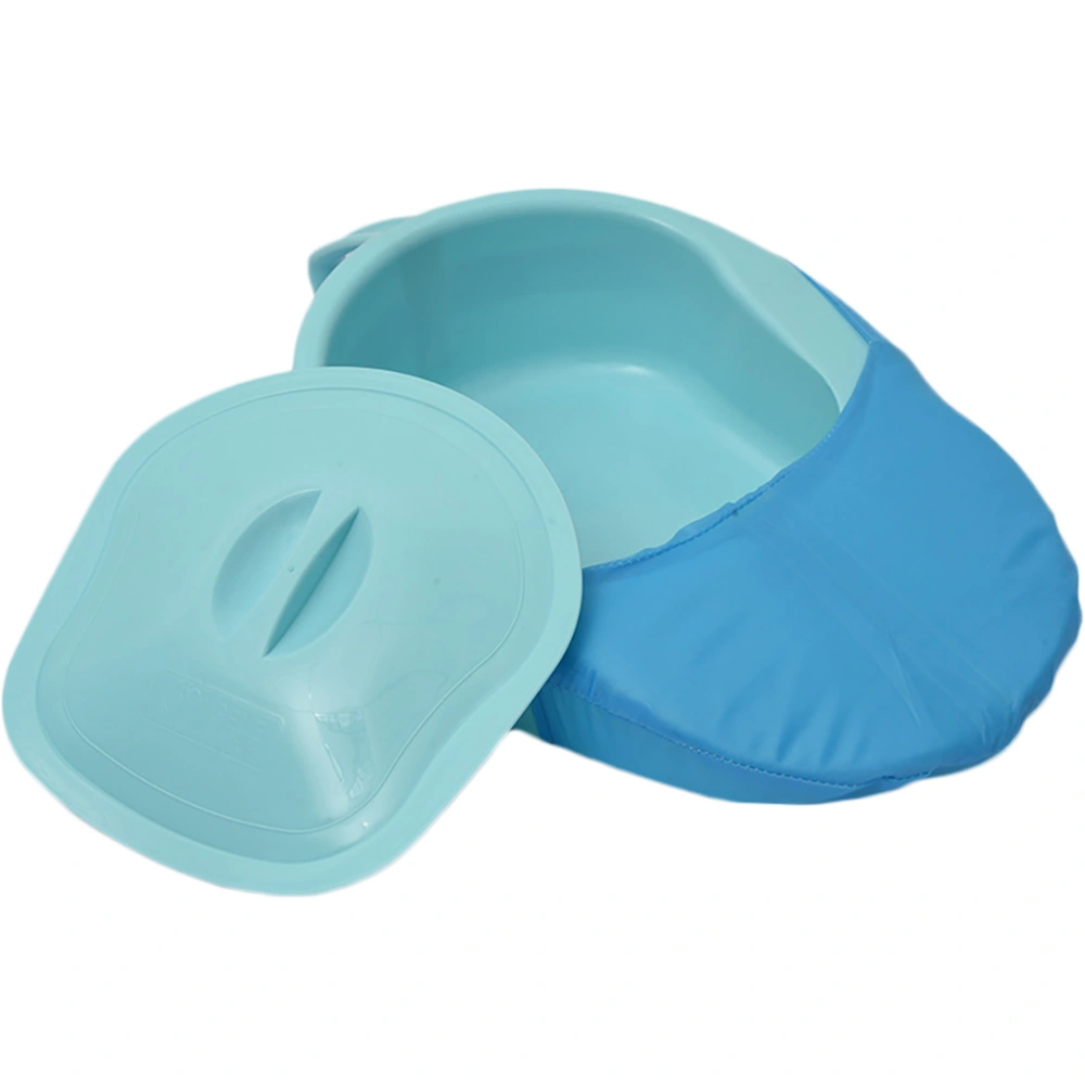 1 Set Portable Patient Bedpan Pregnant Urinal Elderly Nursing Bedpan Plastic Chamber Pot