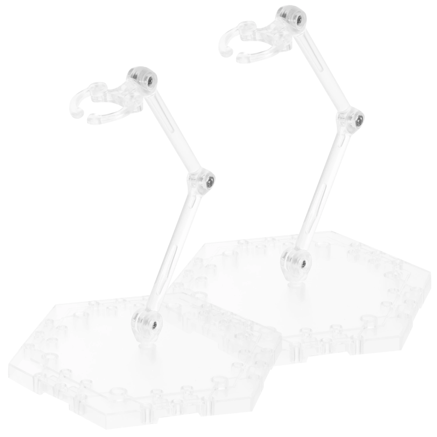 2pcs Action Figure Stands Adjustable Action Figure Display Stands Model Stand