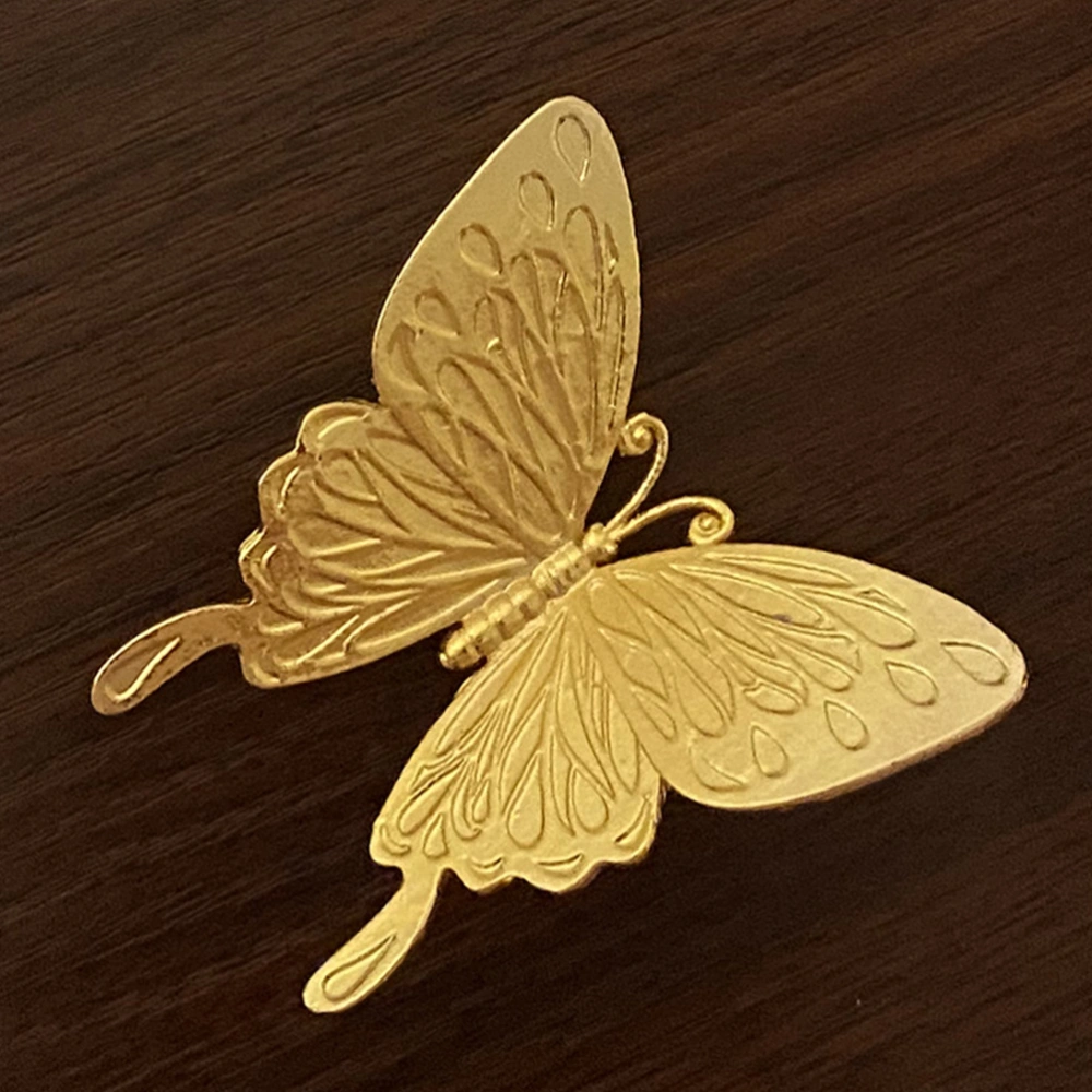 Small Butterfly Statue Decoration Desktop Metal Butterfly Figurine Household Butterfly Craft