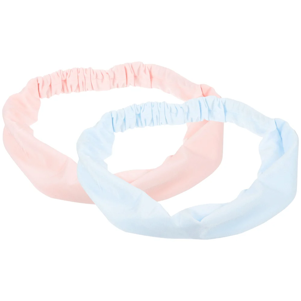 2Pcs Breathable workout headbands women Sweat Headbands Training Hair Bands Yoga Supply