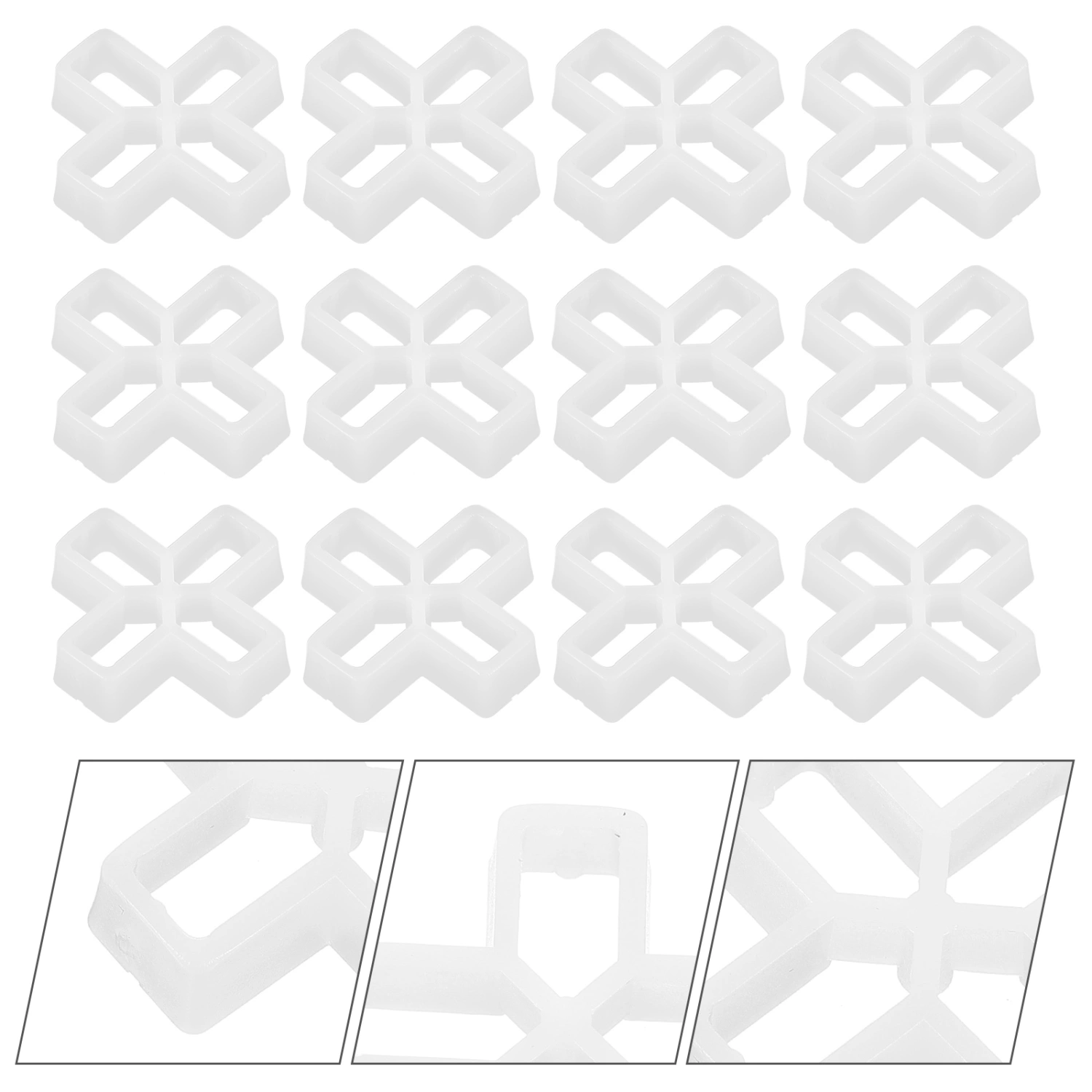 100pcs Tile Spacer Tile Grout Spacer Tile Leveling Clip Pool Tile Grout Spacer