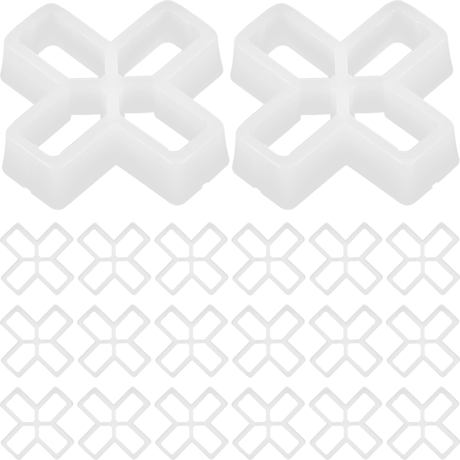 100pcs Tile Spacer Tile Grout Spacer Tile Leveling Clip Pool Tile Grout Spacer