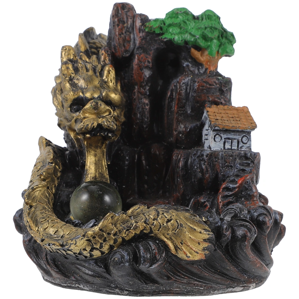 Creative Backflow Incense Burner Resin Incense Holder Waterfall Incense Holder