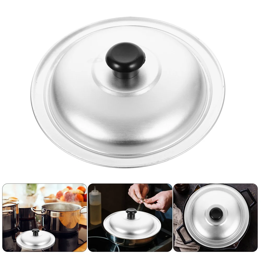 Cooking Pot Lid Stock Pot Cover Round Cooking Pot Lid Cookware Replacement Lid