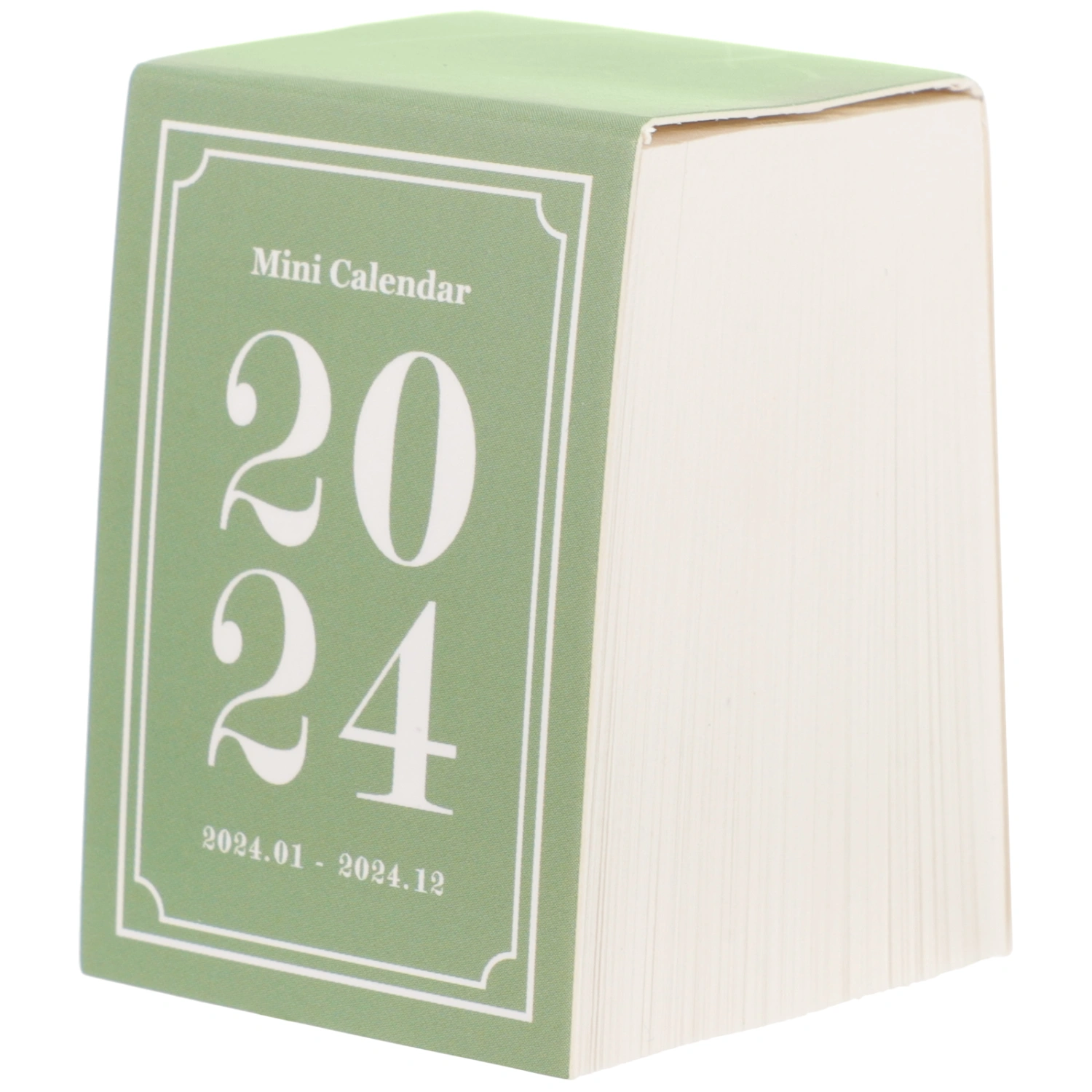 1 Book of Countdown Desk Calendar Retro Table Calendar Decoration Mini Novelty Calendar