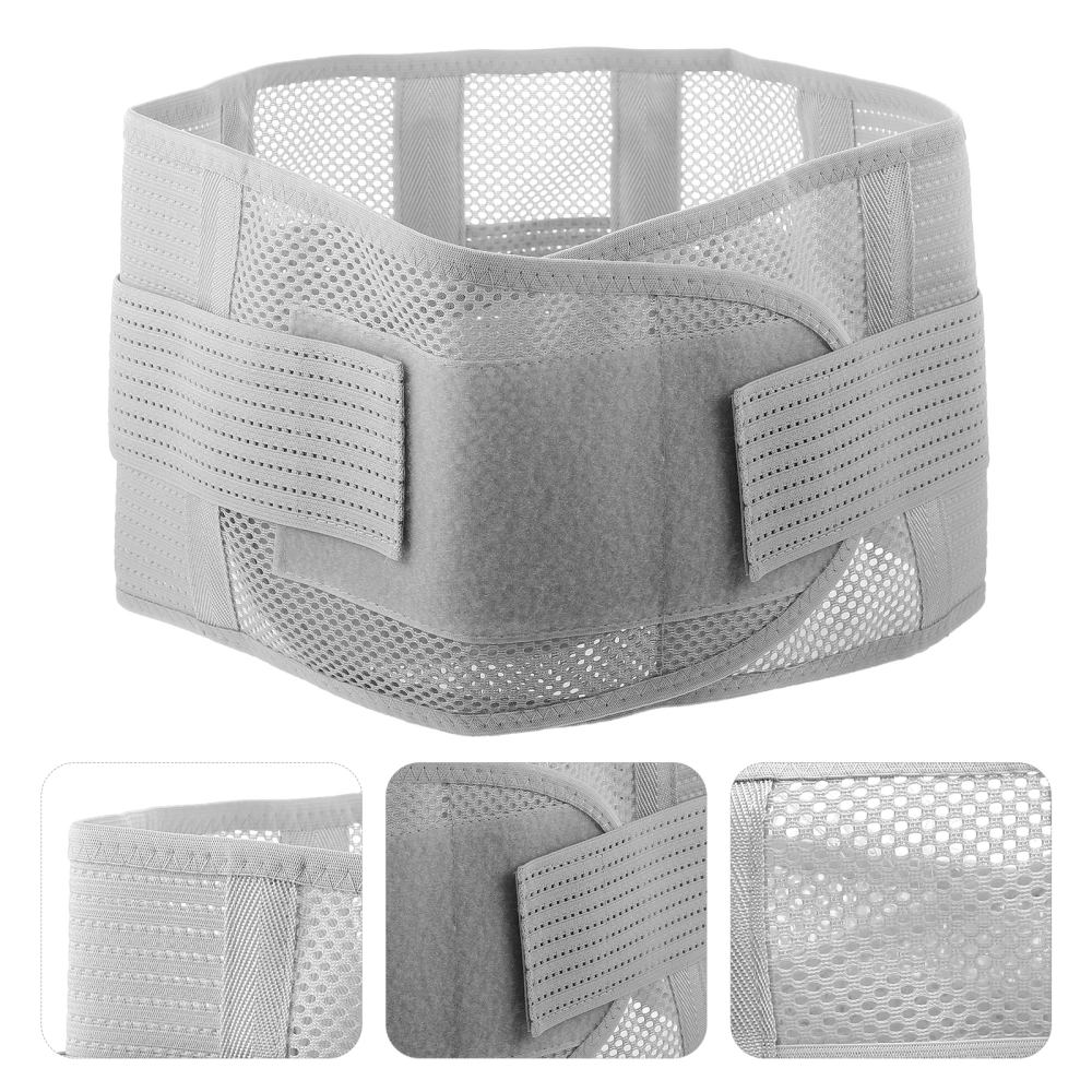 Breathable Back Brace Sports Back Support Belt Widen Lower Back Brace for Fitness