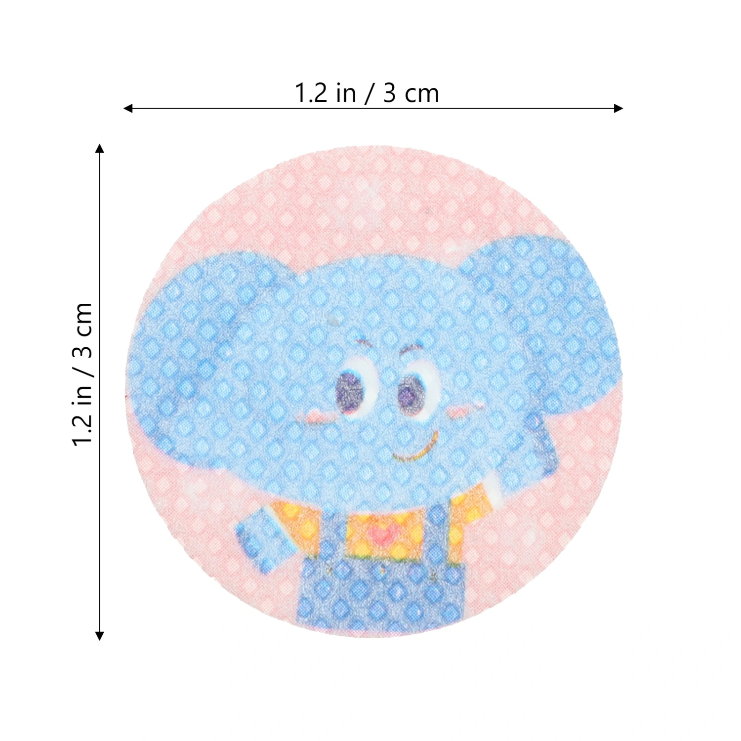 144Pcs Cartoon Pattern Mosquito Repellent Patches Mosquito Prevention Stickers for Outdoor