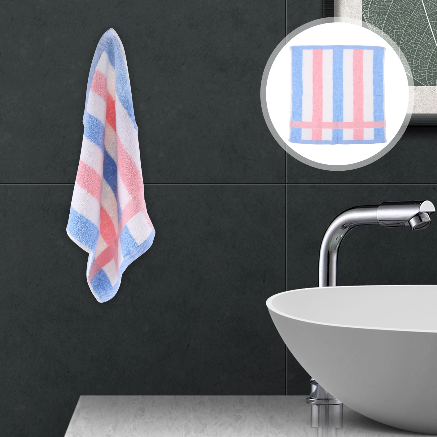3pcs Washable Cotton Towels Bath Sheet Bath Towel Absorbent Face Towels Cotton Towel