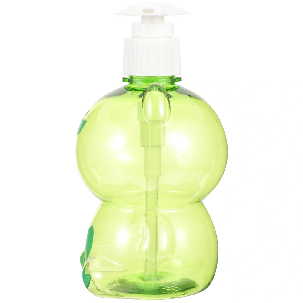 Cute Soap Dispenser Cartoon Frog Shaped Pump Bottle Shampoo Lotion Dispenser Bottle