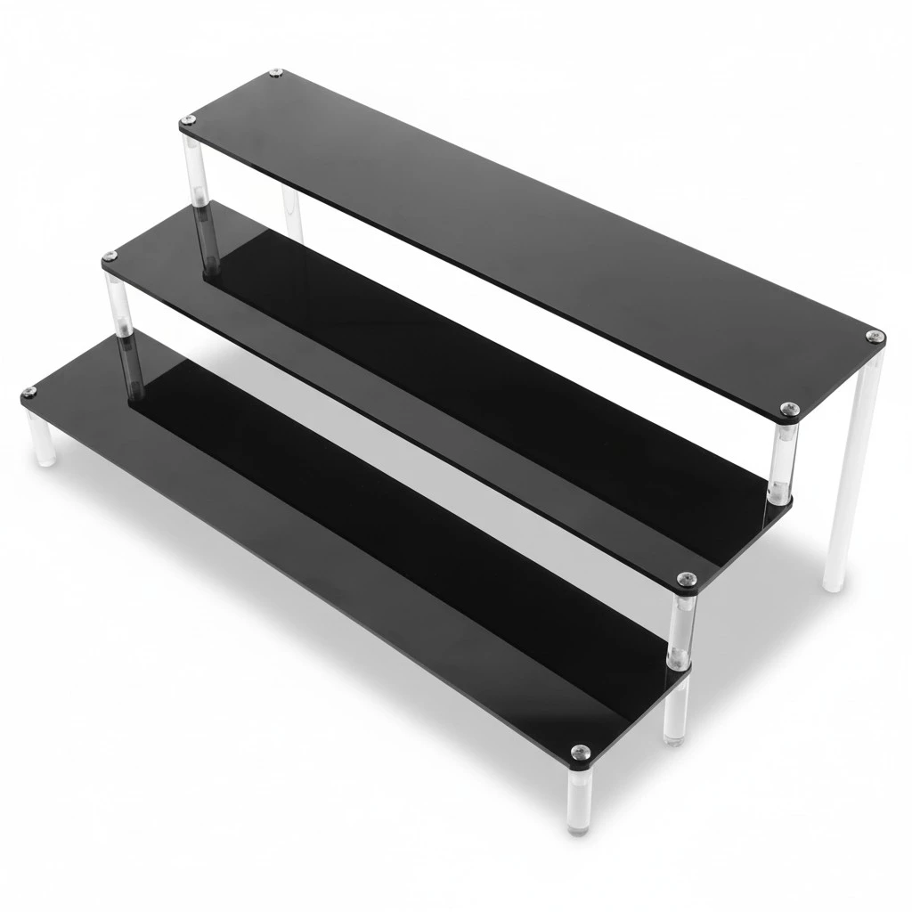 Tiered Display Shelf Craft Showing Rack Display Rack Acrylic Organizer Display Stand