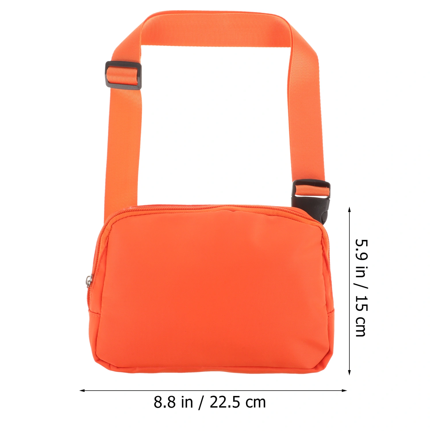Lightweight Fanny Pack Chic Waist Bag Outdoor Chest Bag Wear-resistant Storage Pouch for Travel