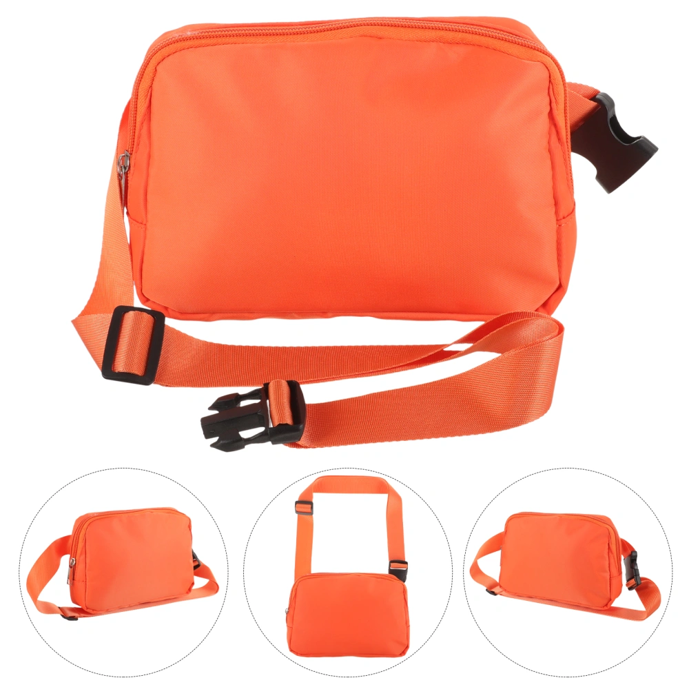 Lightweight Fanny Pack Chic Waist Bag Outdoor Chest Bag Wear-resistant Storage Pouch for Travel