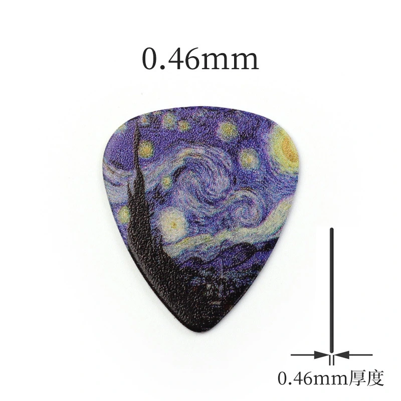 3pcs Guitar Picks Acoustic Guitar Finger Picks Triangle Guitar Picks Ukulele Picks