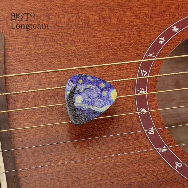 3pcs Guitar Picks Acoustic Guitar Finger Picks Triangle Guitar Picks Ukulele Picks