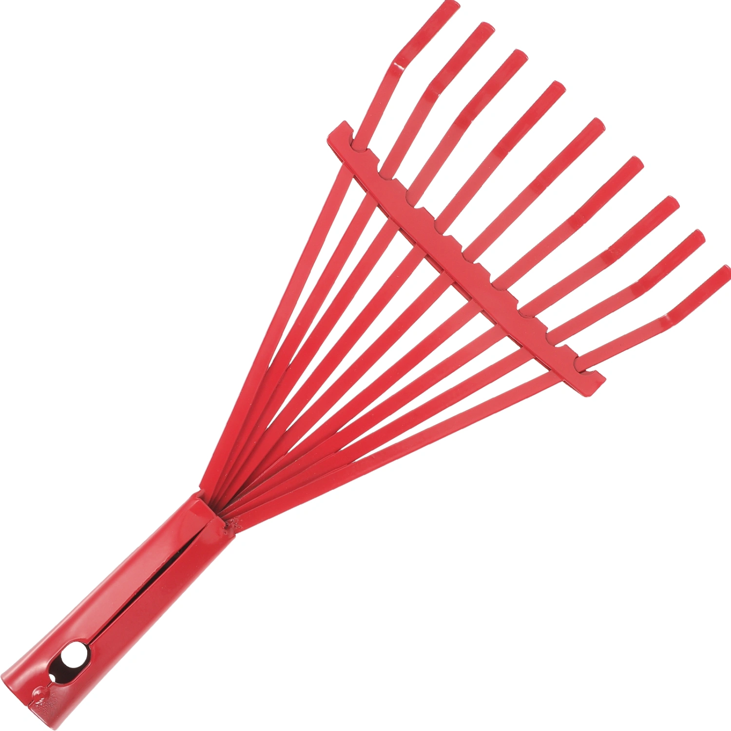 High-carbon Steel Rake Leaf Rake Fallen Leaves Rake Garden Lawn And Yard Metal Rake