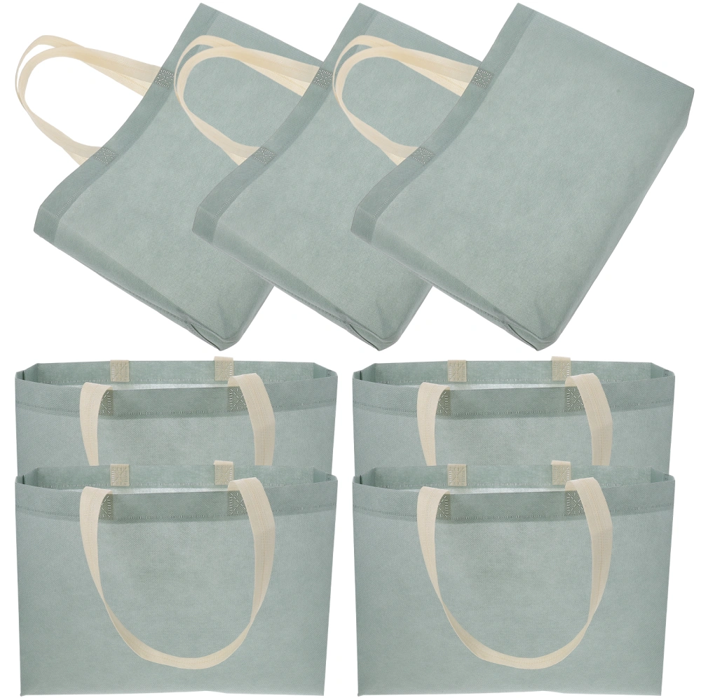 50pcs Non-woven Gift Packing Hand Bags Portable Shopping Bags Gift Storage Tote Bags