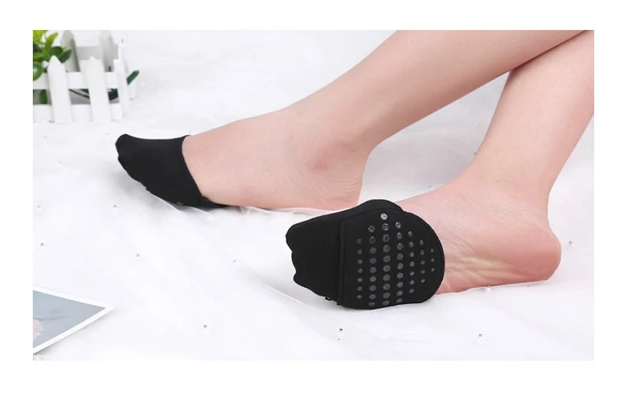 6 Pairs of Forefoot Socks Breathable Half Palm Socks Comfortable Liner Socks Invisible Half Socks