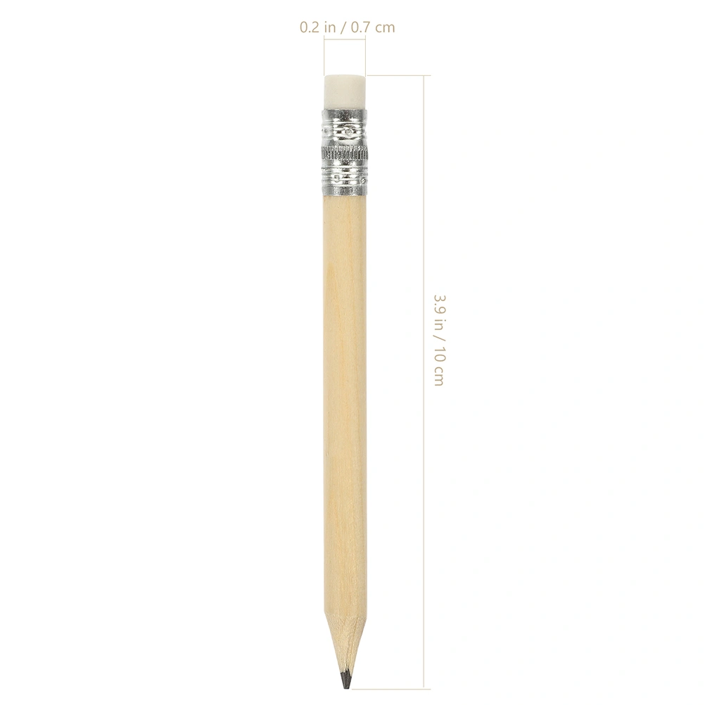 40pcs Mini Wooden Golf Pencils Small Golf Pencils Short Drafting Pencils for Office