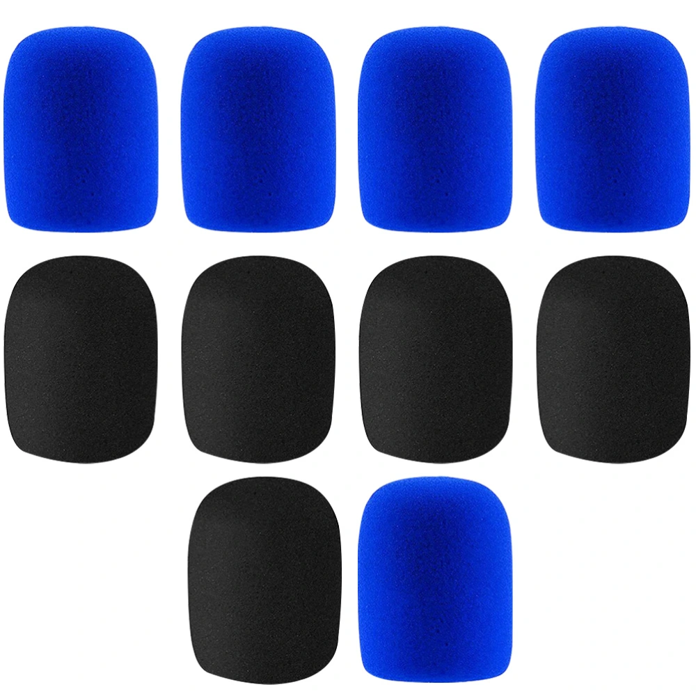 10Pcs Mic Covers Reusable Microphone Windshield Handheld Microphone Windscreen Cover