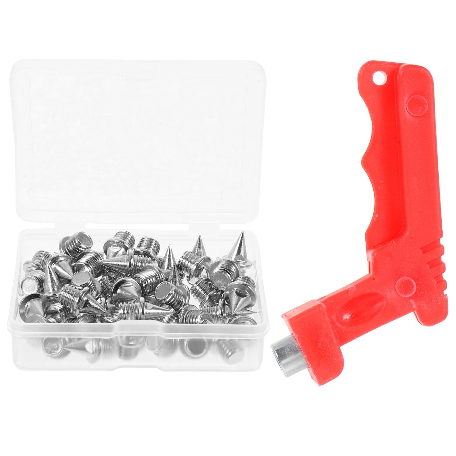 1 Set of Shoe Spikes Steel Spikes Golf Shoe Spikes Track Spikes Replacement with Spikes Wrench