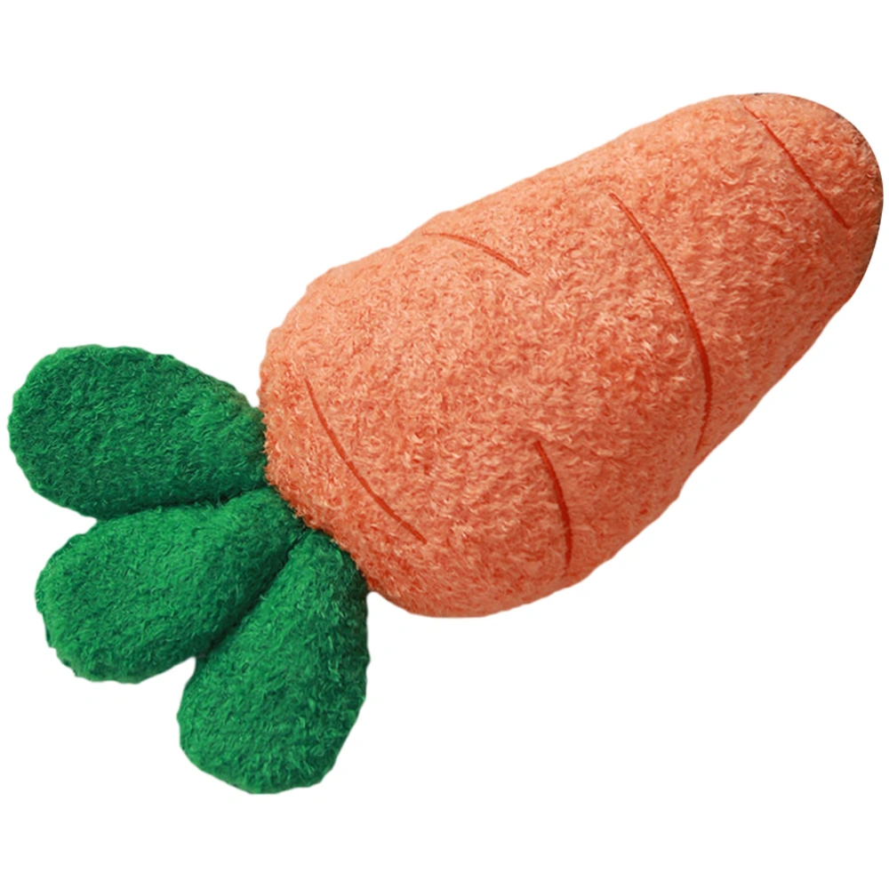 Plush Stuffed Carrot Toy Hugging Pillow Stuffed Carrot Toy Carrot Throw Pillow