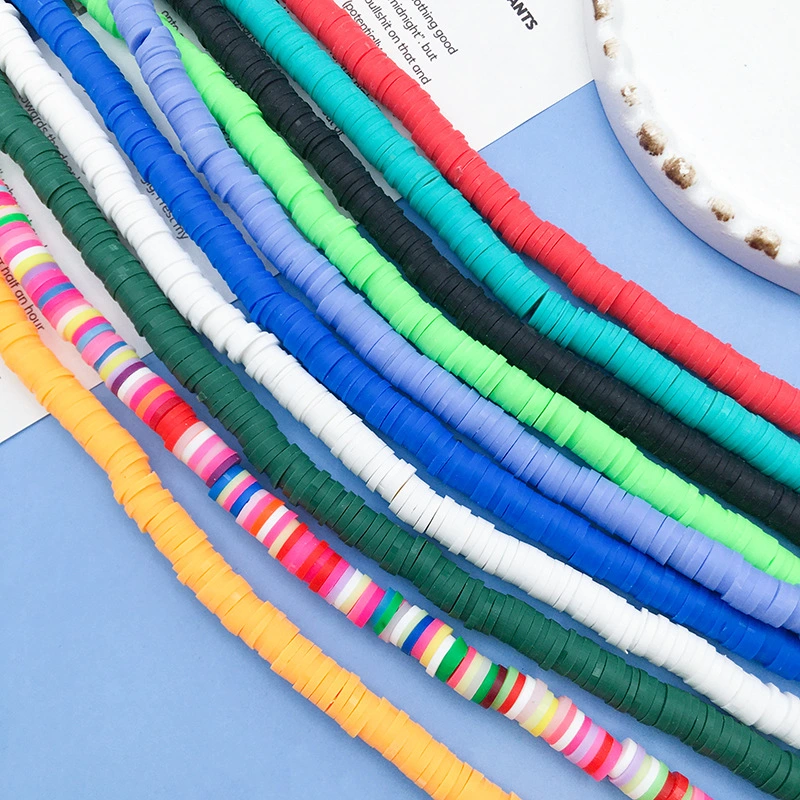 10 Strings of Jewelry Making Clay Beads Clay Bead Strands Diy Jewelry Crafts Beads