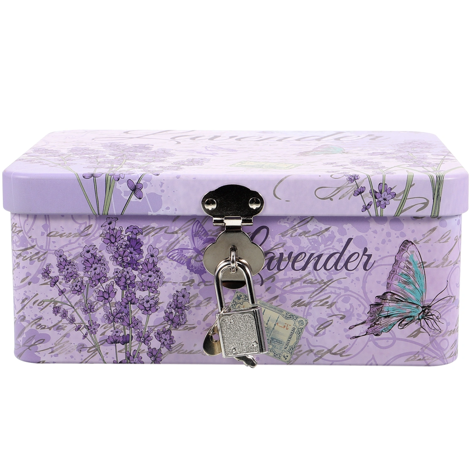 Locking Cash Box with Combination Lock Money Box Decorative Storage Box Cash Case