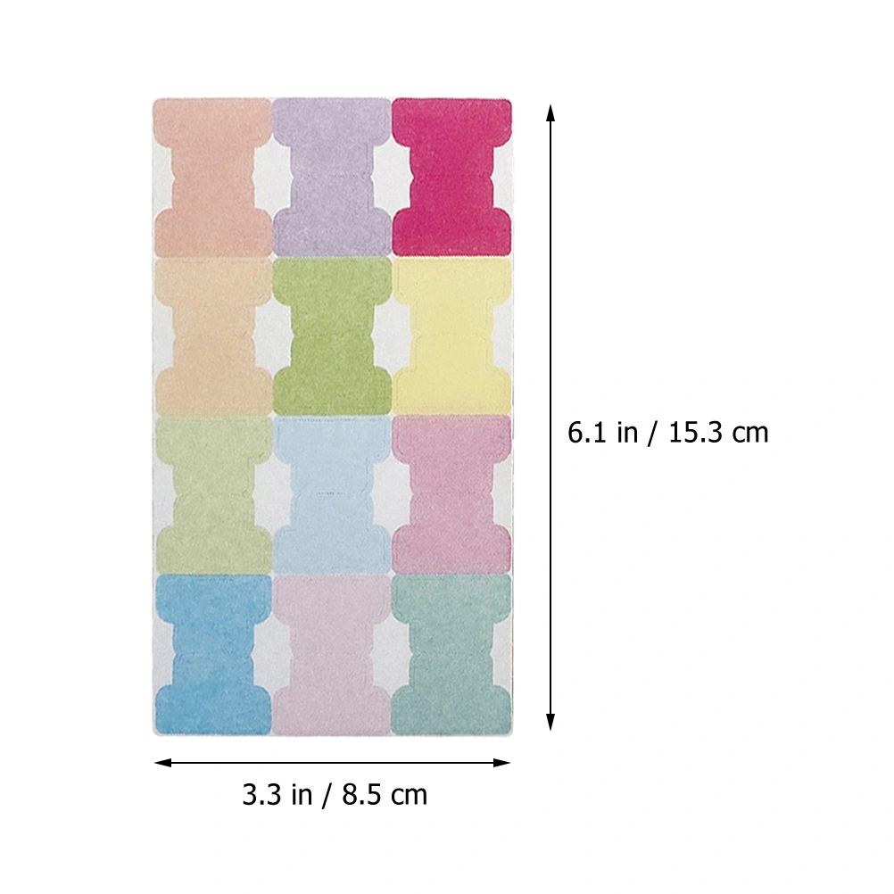 20 Sheets Binder Page Markers Writable Index Tabs Sticky Index Tabs Book Markers