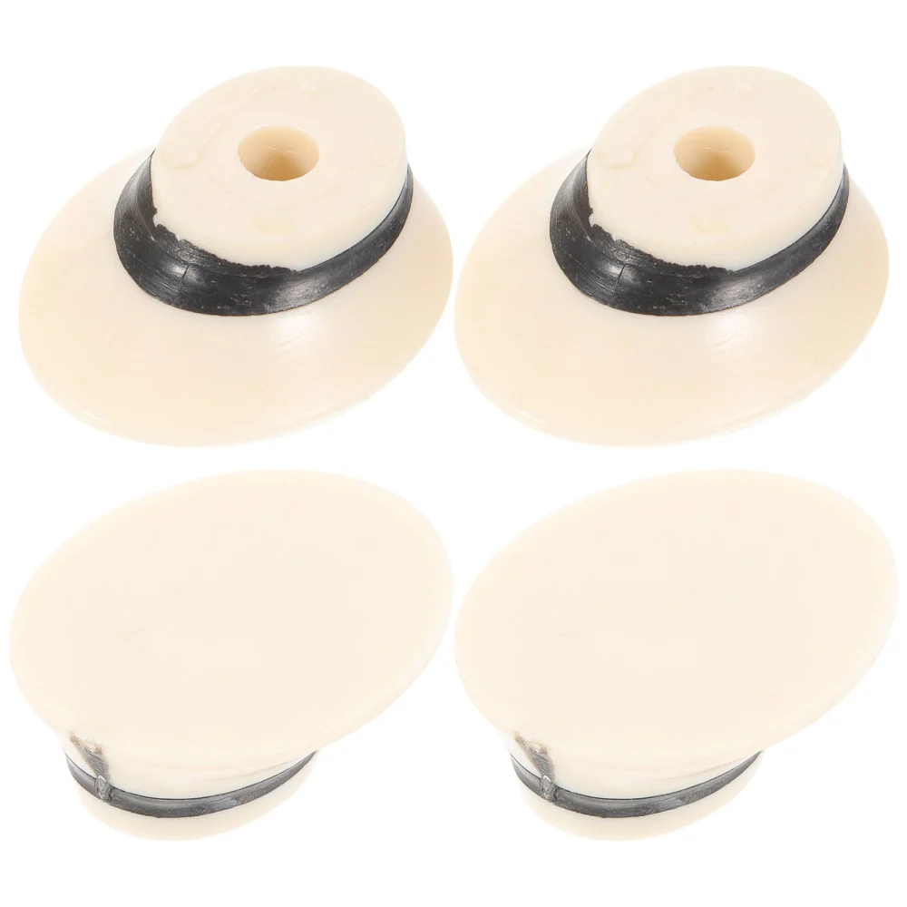 4pcs Erhu Top Pole Heads Exquisite Fittings DIY Chinese Erhus Accessories for Erhu Players