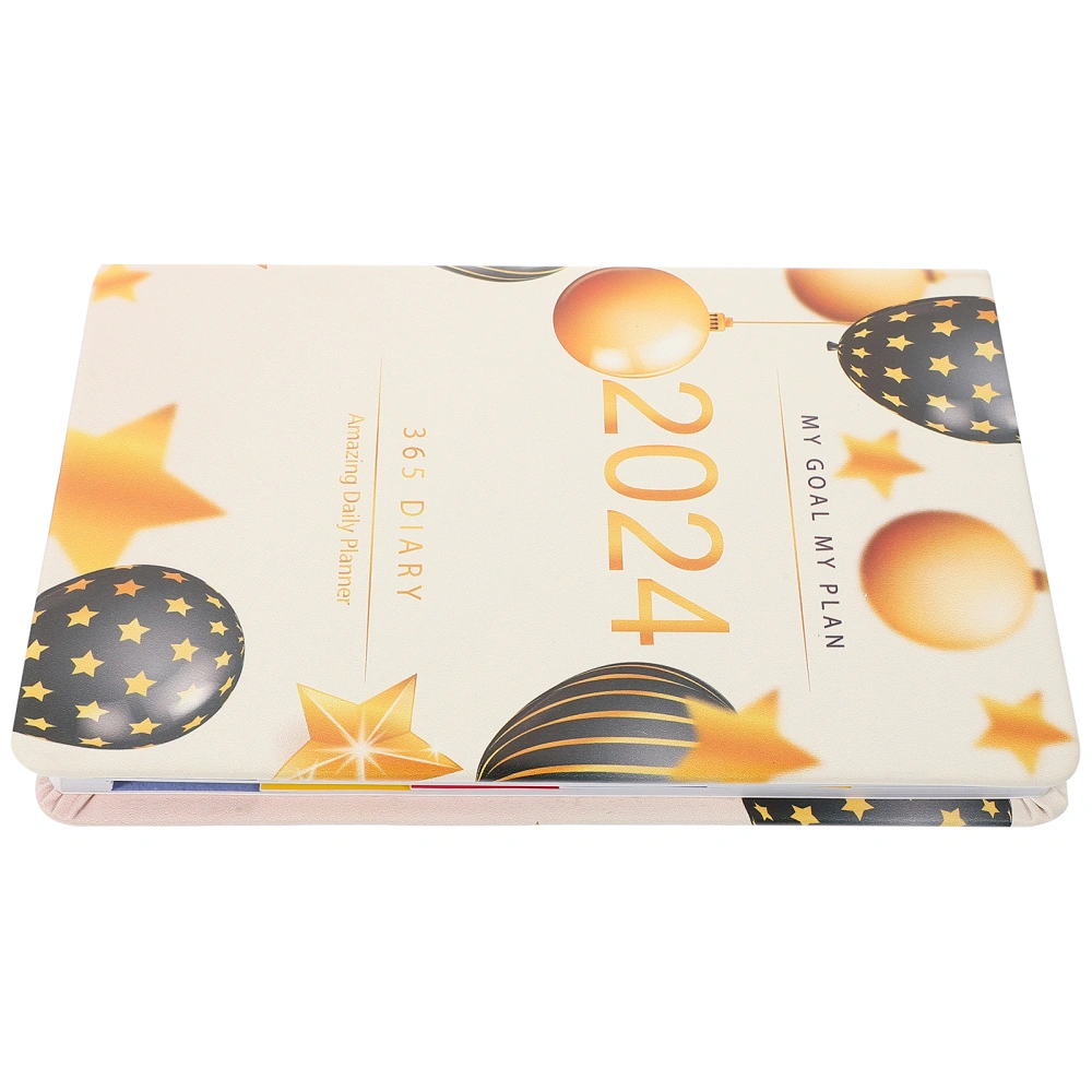 English Schedule Book Planner Notepad Portable Planner Schedule Recording Notepad Agenda Notepad