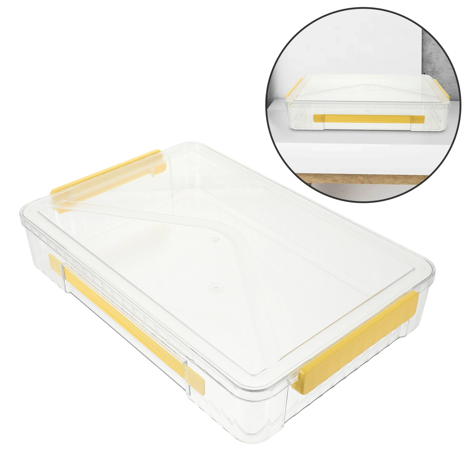 Clear Clear Storage Box Flag Display Storage Box Medal Badge Organizer Certificate Holder