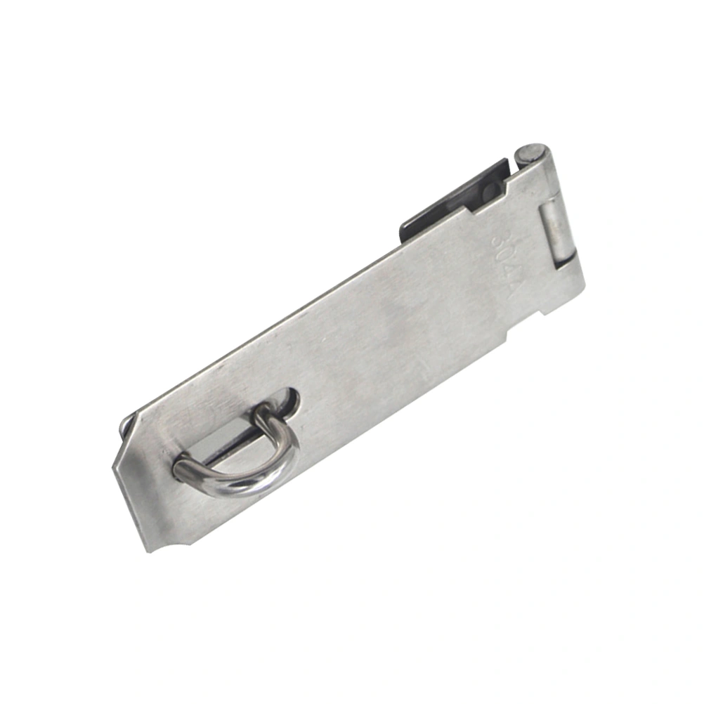 2pcs Hasp Latch Lock Door Hasp Lock Door Clasp Hasp Lock Stainless Steel Latches