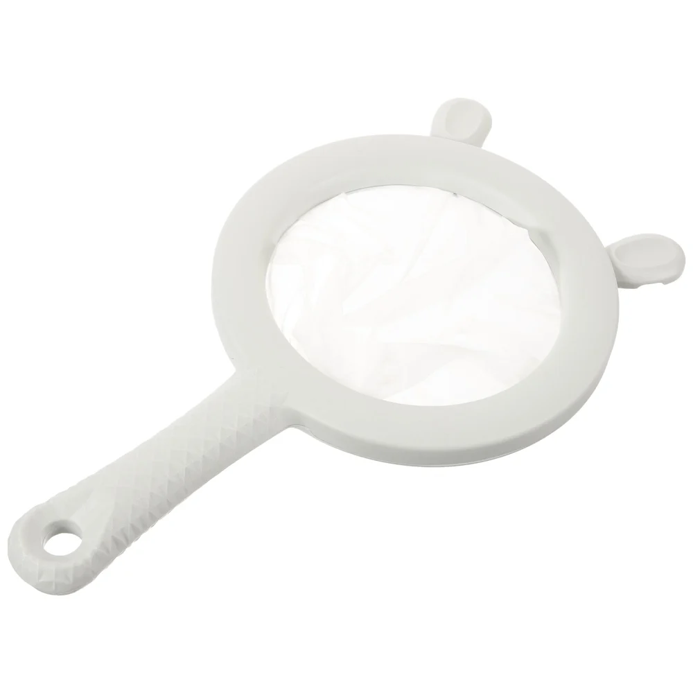 Mesh Strainer Bag with Handle Nut Milk Filter Bag Juice Strainer Bag Handheld Strainer Bag