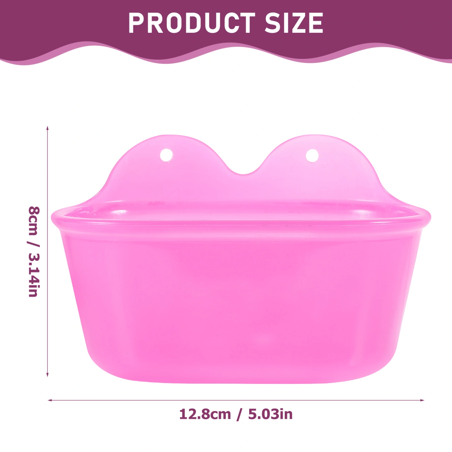 Bird Bathing Tub Multi-function Cage Parrot Bathing Tub Parakeet Birdcage Accessory