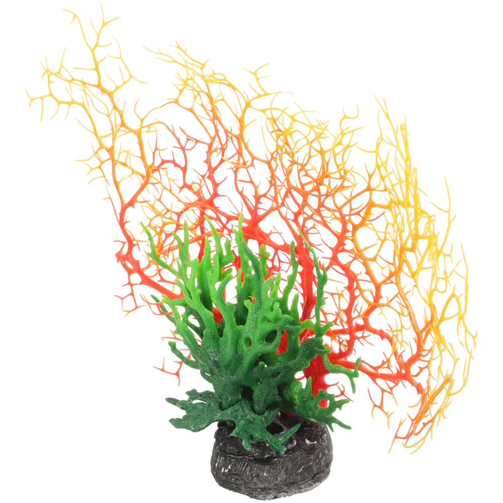 Simulation Coral Aquarium Fish Tank Coral Landscaping Coral Decor Coral Ornament