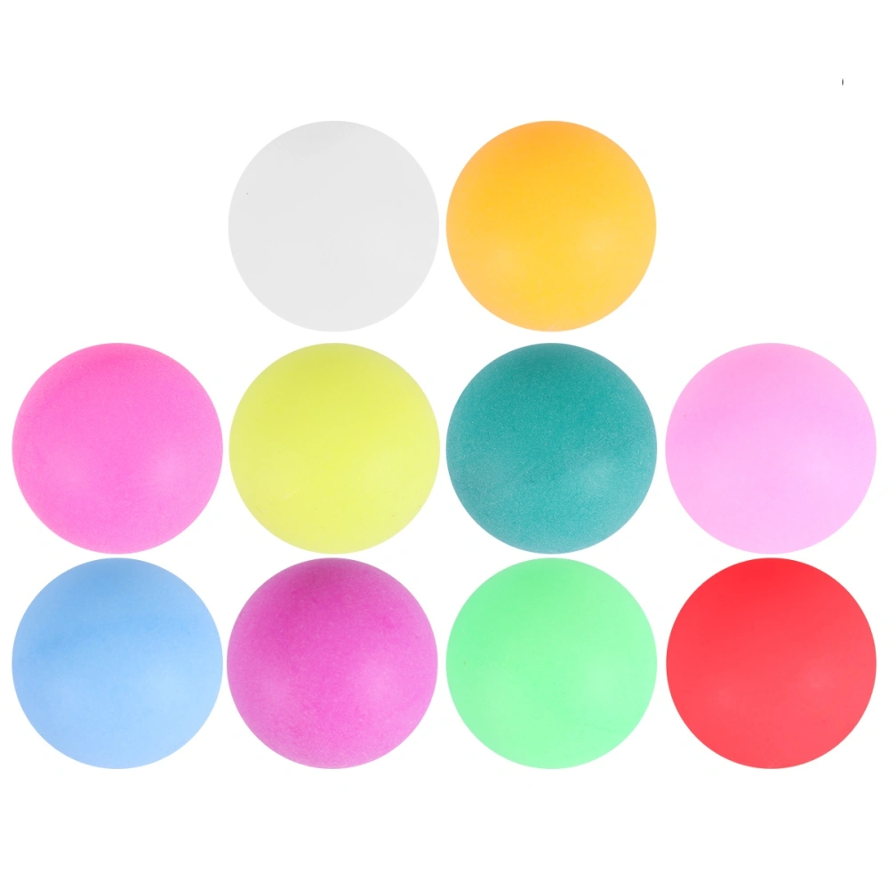 50Pcs Sports Drawing Balls Funny Competition Balls Interesting Table Tennis Balls for Party