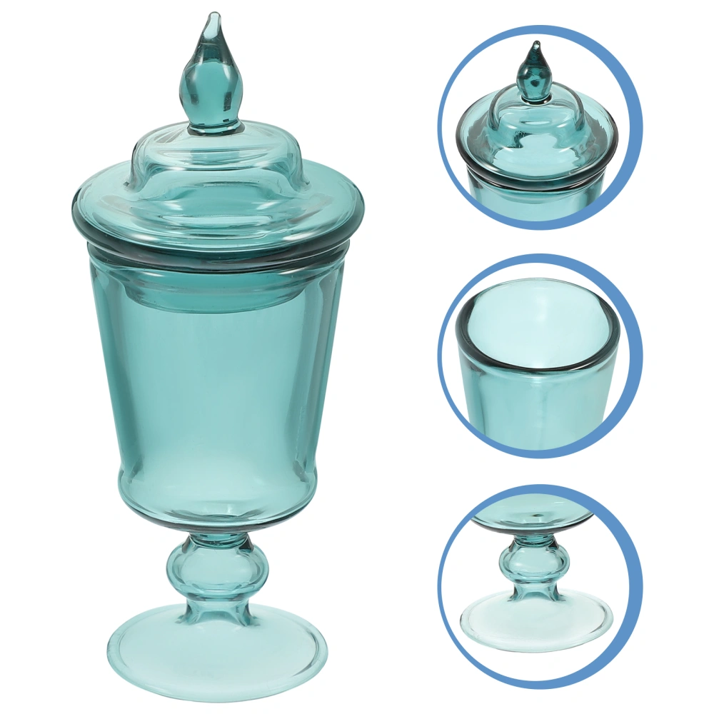 Glass Jar Model Miniature: 1: 12 Candy Jar Candies Buffet Display Canister for Mini House