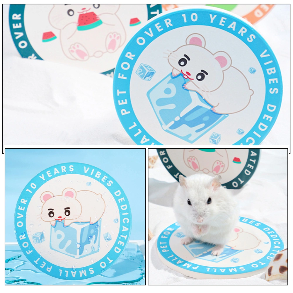 Hamster Cooling Mat Summer Small Pet Bed Mat Summer Hamster Ceramic Sleeping Mat