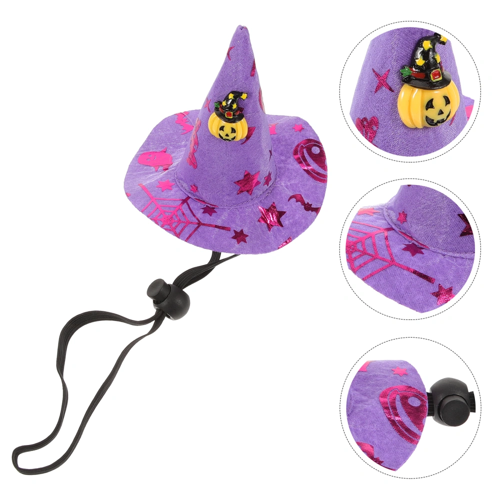 Outdoor Halloween Witch Hat Decoration Delicate Witch Hat Halloween Party Headdress