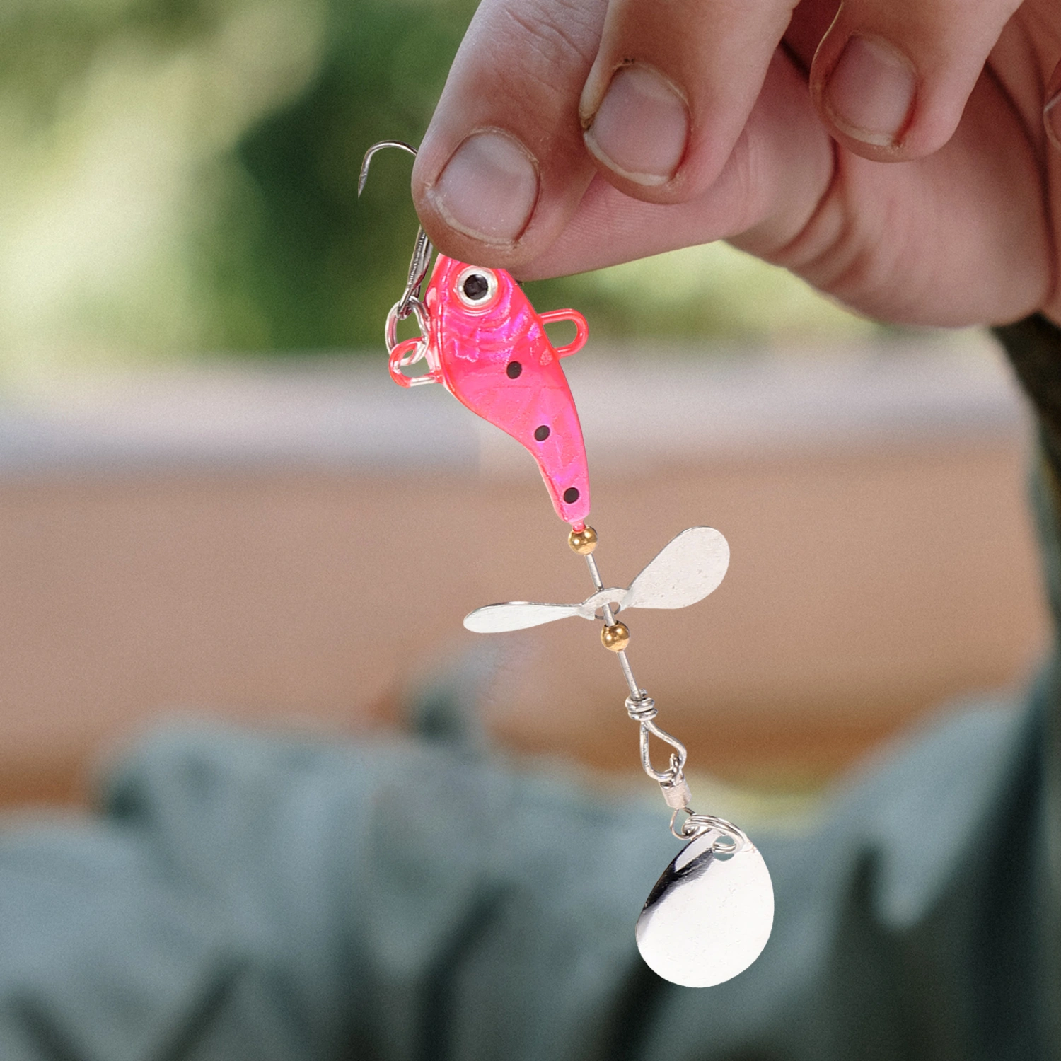 4Pcs Portable Fishing Baits Wear-resistant Fishing Baits Fishing Equipment Imitation Fishing Baits