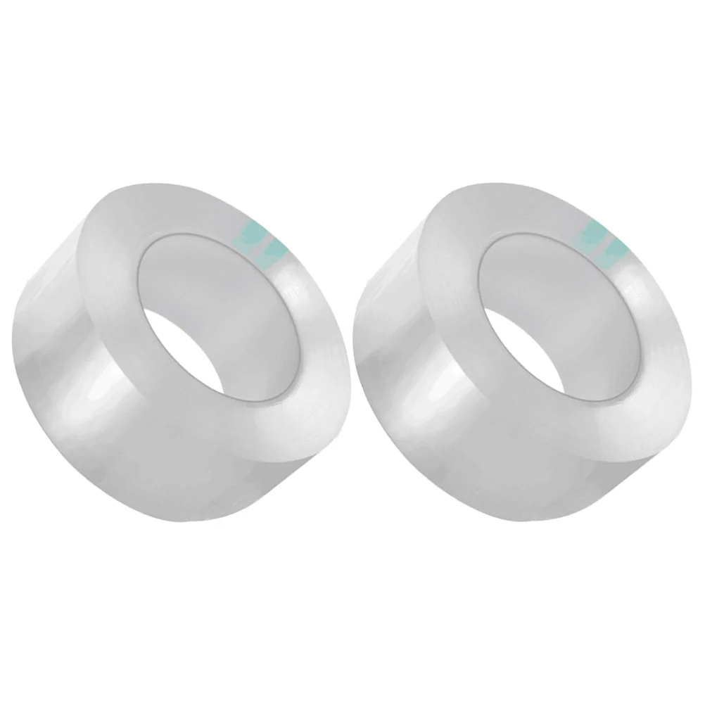 2 Rolls Clear Caulk Tapes Self Adhesive Tapes Sealing Strip Tapes for Windows And Doors