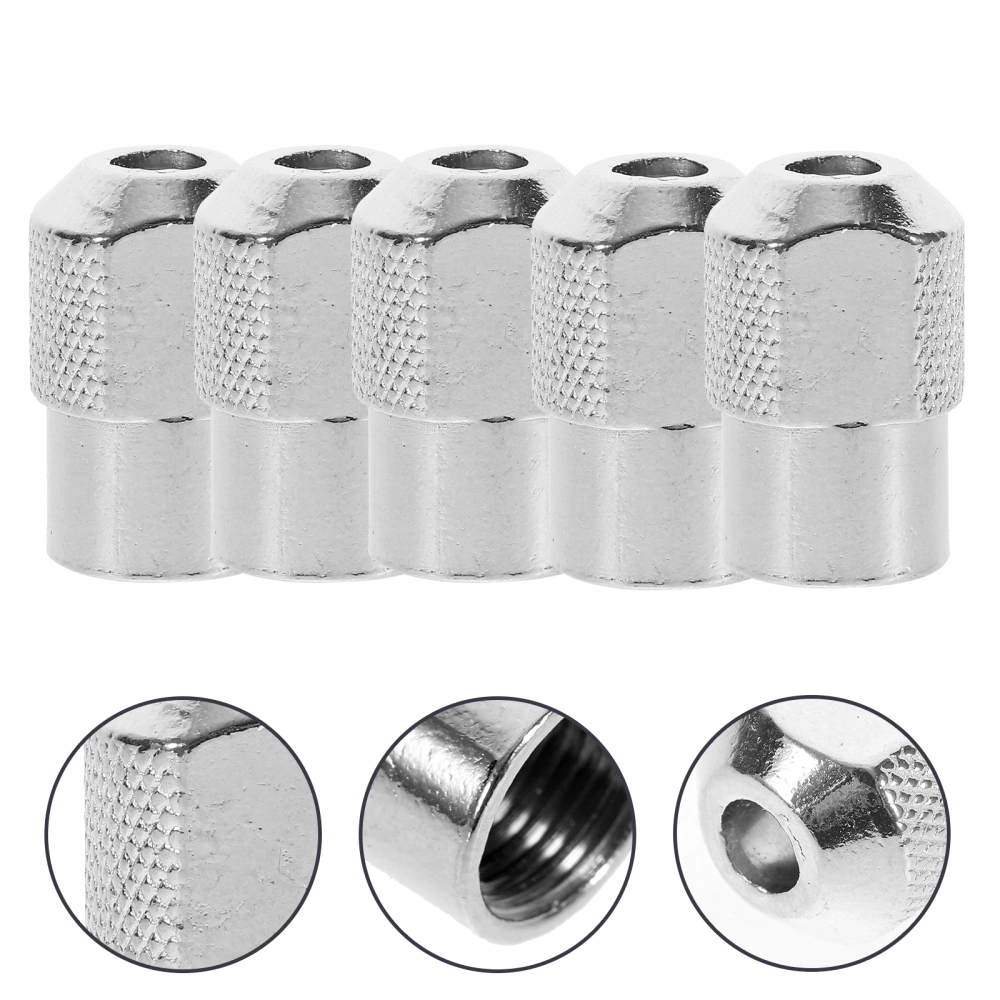 5pcs Reusable M8X0.75 Chuck Nuts Electric Grinder Wrench Screw Cap Nut Electric Grinder Nut Electric Grinder Accessories